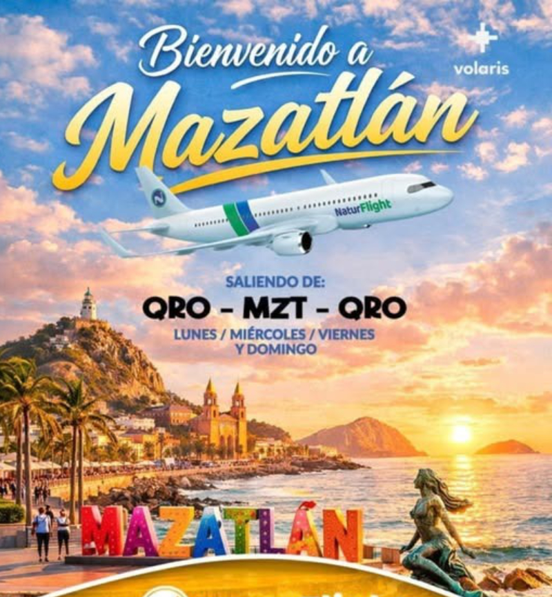 Vuelos Directos a Mazatlán